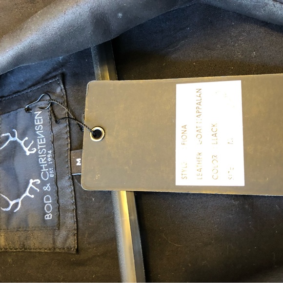 Brand new Bod & Christensen leather jacket size M - Picture 12 of 13